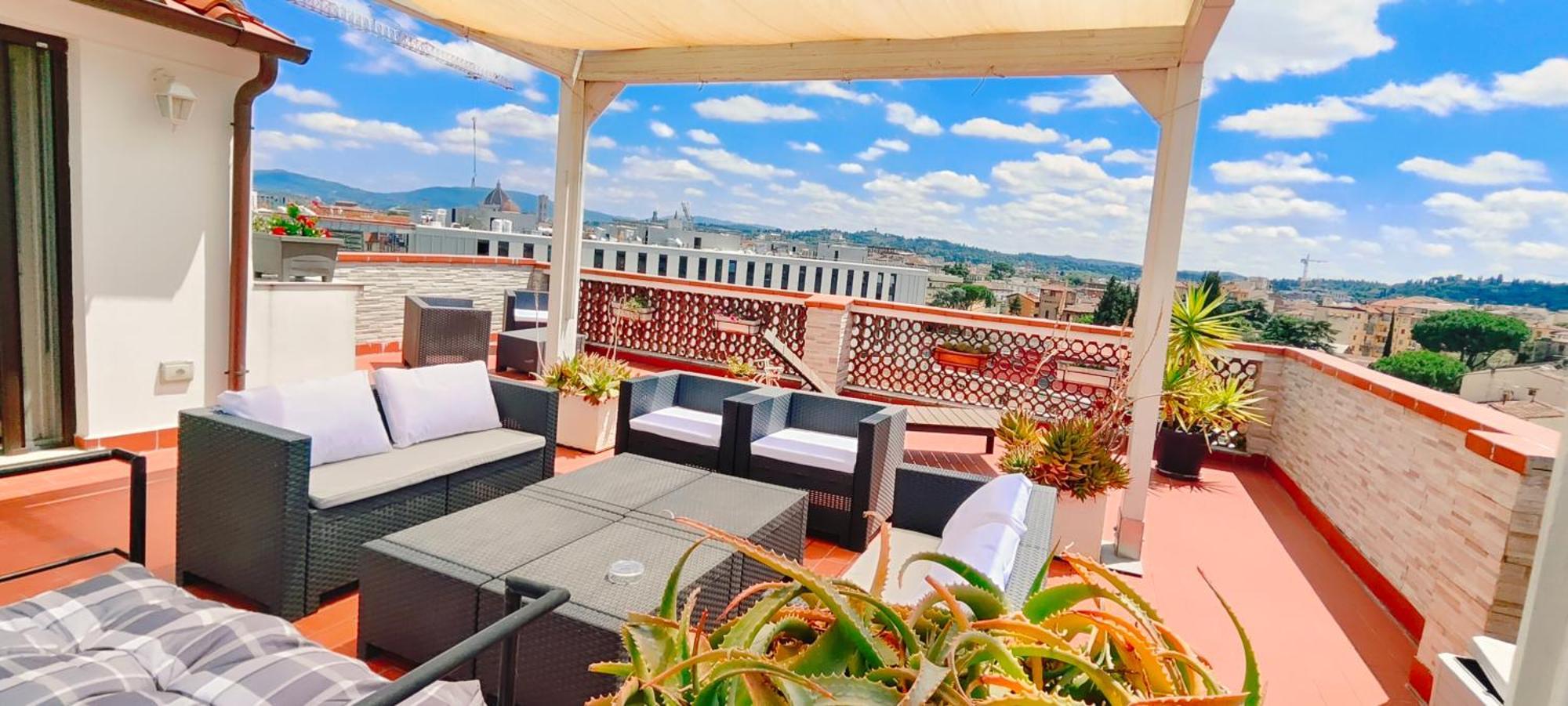 Apartamento Panoramic Luxury Little Penthouse Florencia Exterior foto